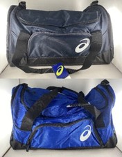 NEW Unisex ASICS 'Edge II" Duffle Medium Size Duffle Bag - Navy or Blue