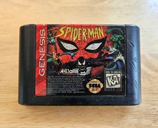 Sega Genesis - Spider-Man Animated Series - Tested & Guarnteed - Video Game