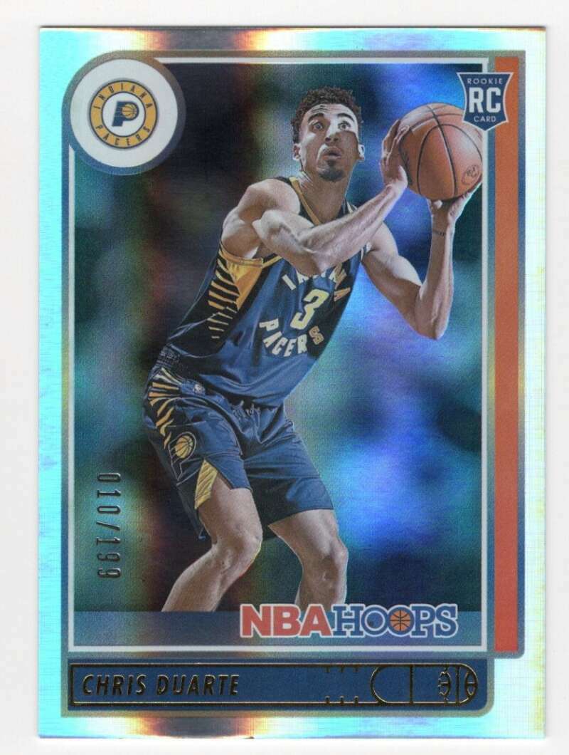 Chris Duarte RC 2021-22 Panini Hoops Premium Box Set /199 #236 ROOKIE N ID:28940