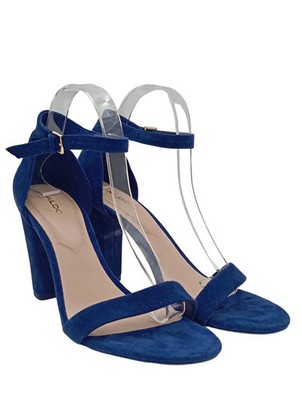 Aldo High Heel Sandaletten blau Größe 40