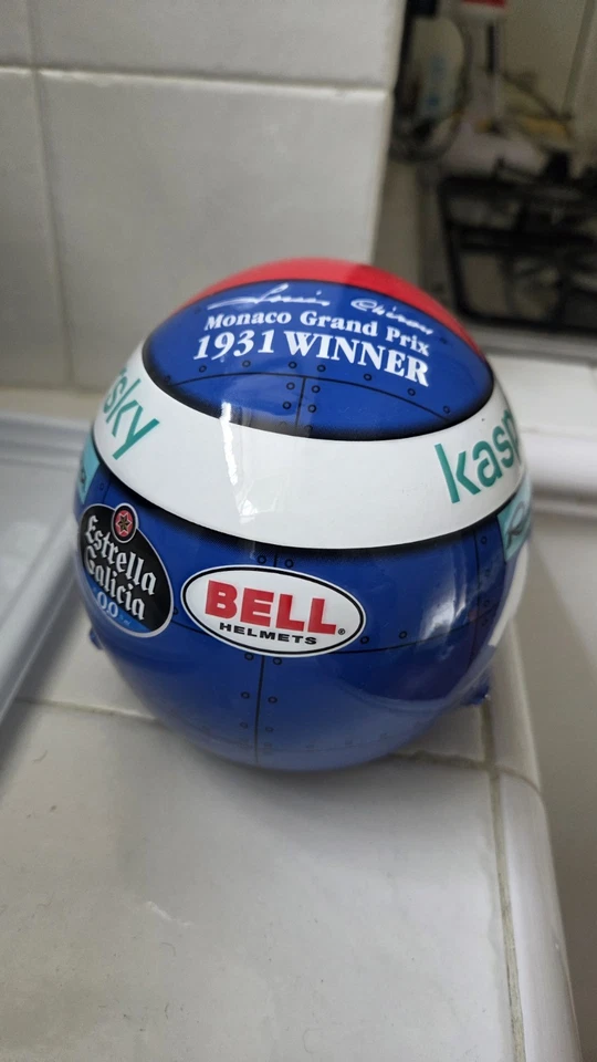 Casco Leclerc 2021 Monaco - Ferrari Bell Scala 1:2 - Immagine 4 di 4