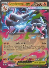 PKM Mega Charizard X ex - Double Rare ME02: Phantasmal Flames 013/094 NM