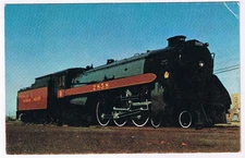 Transportation Postcard CP2858 Steam Locomitive Royal Hudson Museum Of Science