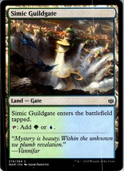 Simic Guildgate 274/264 War of the Spark