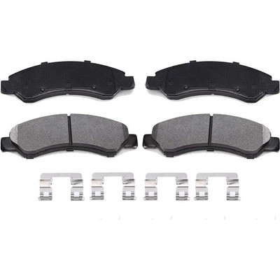 Premium Ceramic Disc Brake Pad Set Rear 4 Pcs