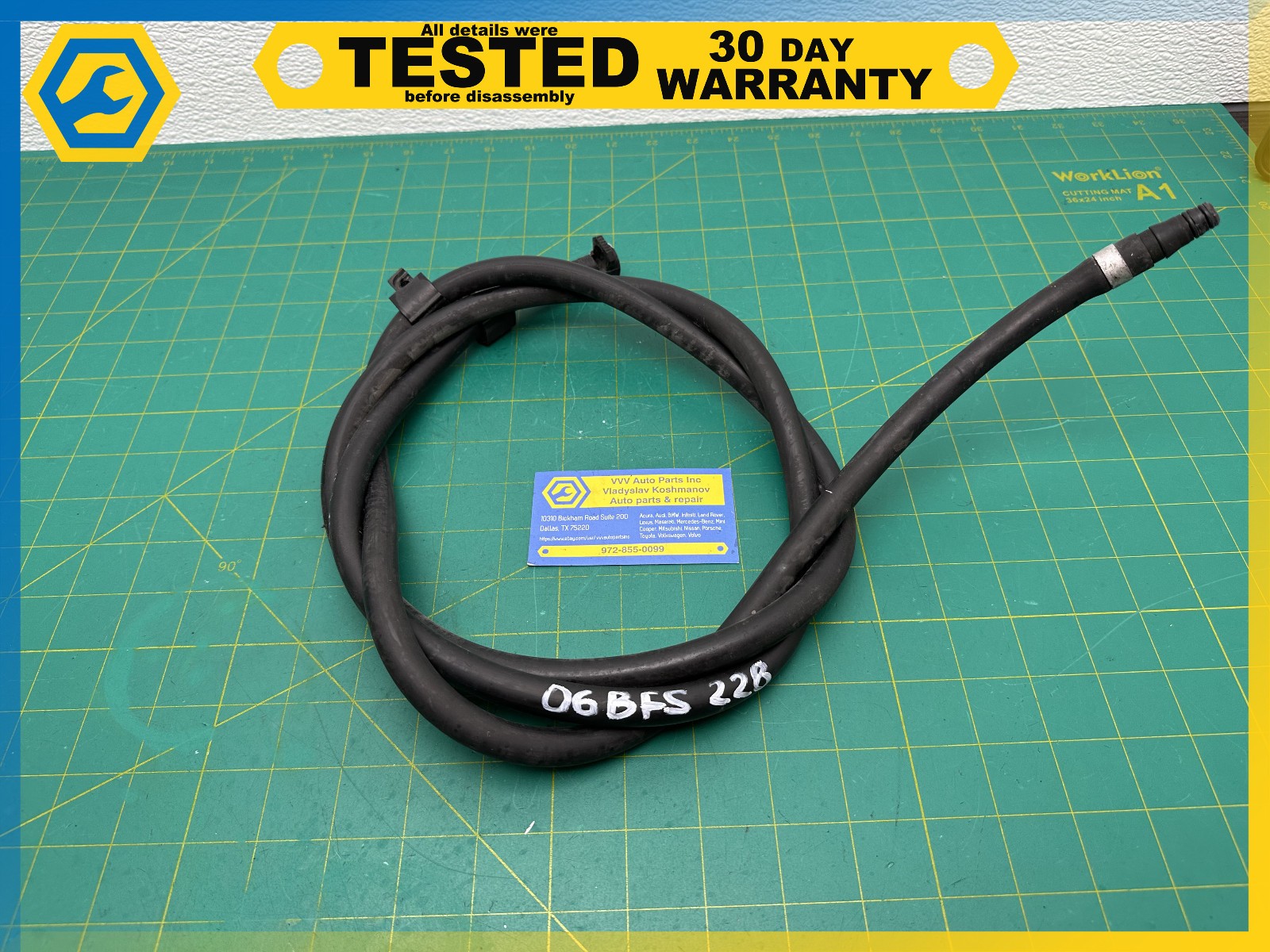 06-12 BENTLEY Flying Spur HOSE TUBE PIPE LINE OEM