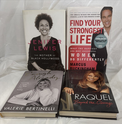 Strong Women Reads, Lot of 4, The Mother Of Black Hollywood,Enough Already......