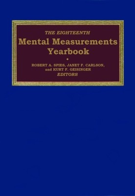 EIGHTEENTH MENTAL MEASUREMENTS YEARBOOK by Buros Center Hardback Self Help