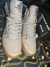 Supra Vaider Storm Grey Gum Size 11 New S28238 With Box Original
