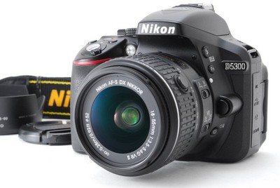 Nikon D5300 DSLR Camera w/ AF-S DX Nikkor 18-55mm f/3.5-5.6G VR II Lens Kit