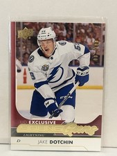 2017-18 JAKE DOTCHIN UPPER DECK  YOUNG GUNS EXCLUSIVES 002/100  #239 