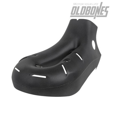 For Ducati 899 1199 Panigale 100% Carbon Fiber Exhaust Heat Shield Cover Fairing