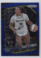 2025 Panini Prizm WNBA Blue Velocity Prizm Haley Jones #43 1u6