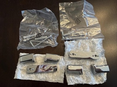 Lot of 2: Hansgrohe AddStoris Chrome Towel Hook