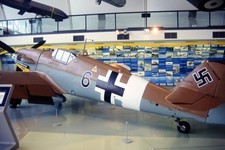 original 35 mm Slide aircraft me 109g2 black 6 wnr10639 Hendon 09,05