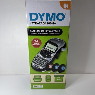 DYMO Portable Printer Handheld Label Maker Letratag 100H+ New (1 Tape Open Box)