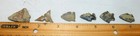 Lot of 6 Arrowheads Bird Points Native American Butker County Ohio A-31 — photo 5