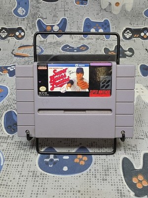 Super Bases Loaded (Super Nintendo, SNES 1991) CLEANED & TESTED 
