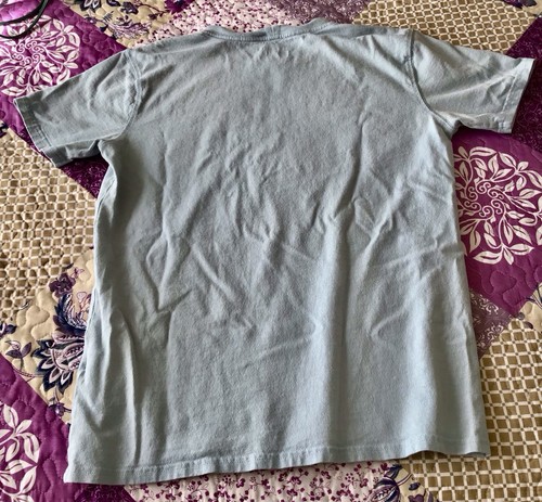 WOMENS CARHARTT LOOSE FIT BLUE TSHIRT SIZE S (4-6) - Picture 2 of 3