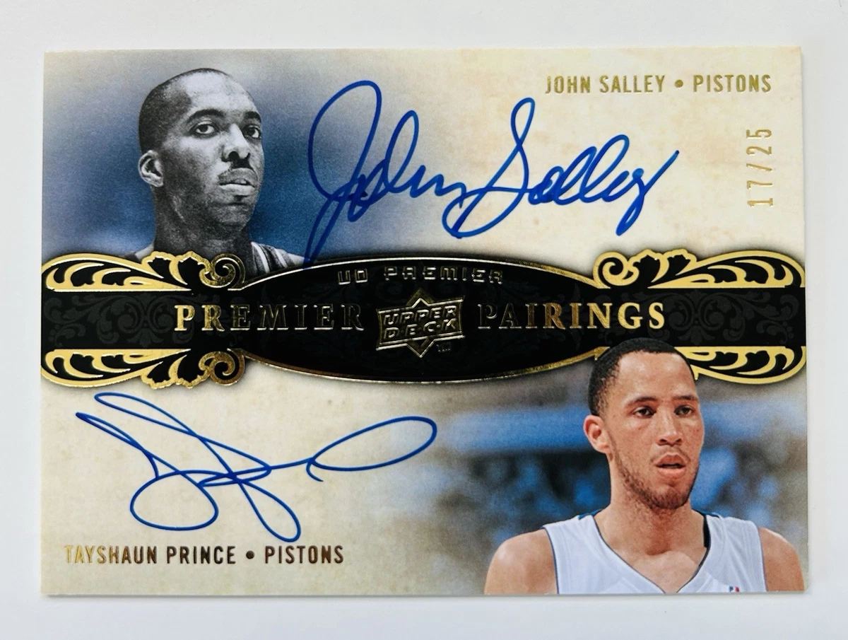 Basketball Trading Cards Tayshaun Prince Sports Autographed for
