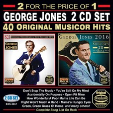 George Jones - 40 Original Musicor Hits [New CD]