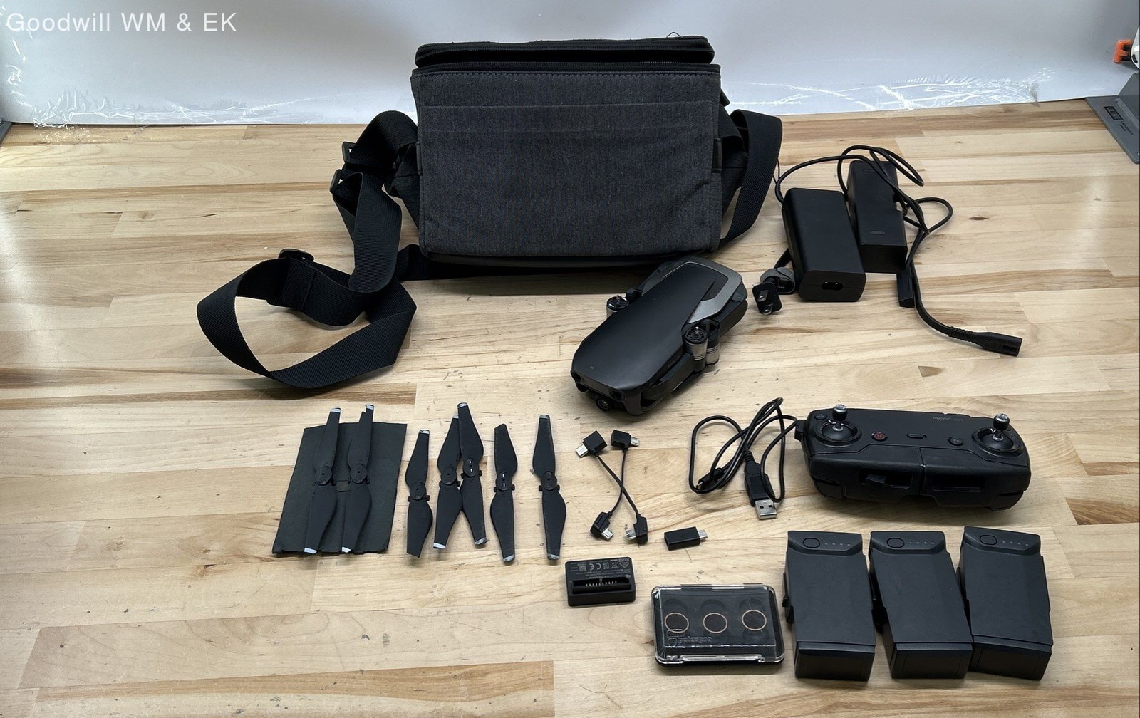 DJI Mavic Air Drone Lot with 3 Batteries Remote ND Filters and Case | eBay