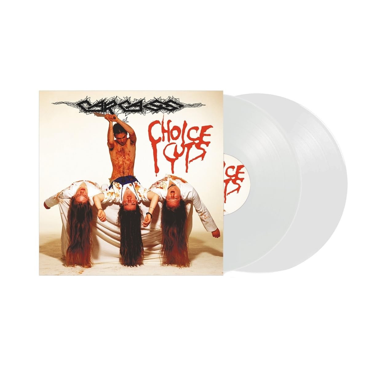Carcass Choice Cuts(25th Anniversary White (Vinyl LP)