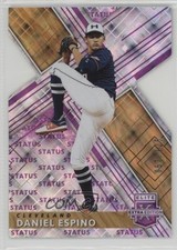 2019 Panini Elite Extra Edition Status Purple Die-Cut /125 Daniel Espino 02l6