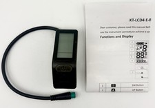 Ebike LCD Display  Meter KT-LCD4 Display  Con...