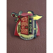 Abou Ben Adhem Shriner Hat Lapel Pins Open the Door in 94