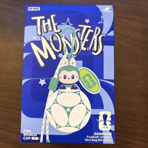 POP MART THE MONSTERS x FIFA Series Labubu Blind Pack Football-Shaped Mini Bag