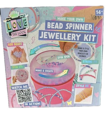 Schmuckherstellungsset Perlen Spinner Mädchen Geschenk Spielset Armbandherstellung Set Neu