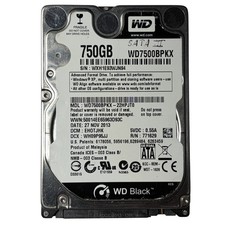  WD Black 750GB 2.5 Zoll SATA II WD7500BPKX S...
