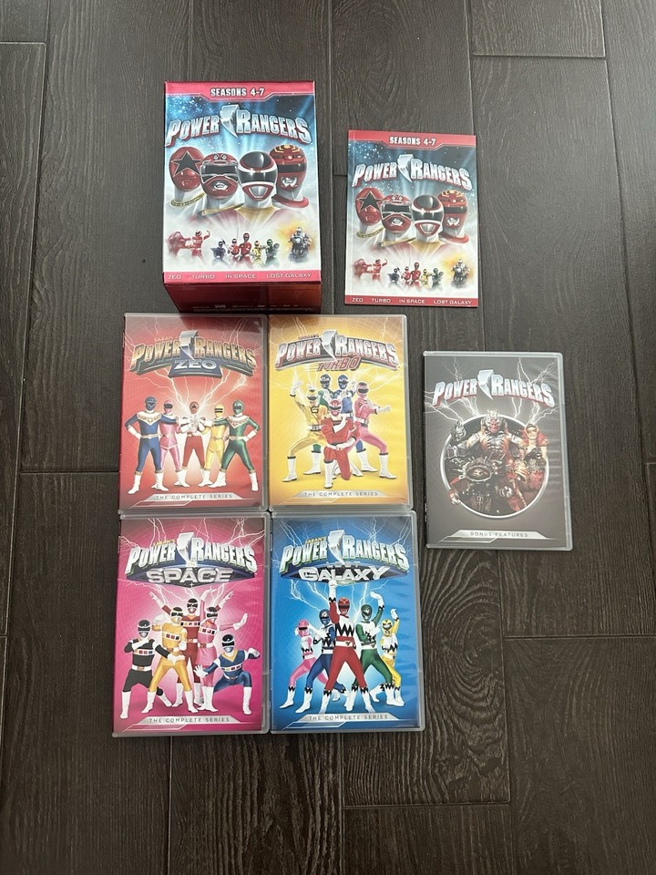 Power Rangers Collection Season 1-7 | eBay