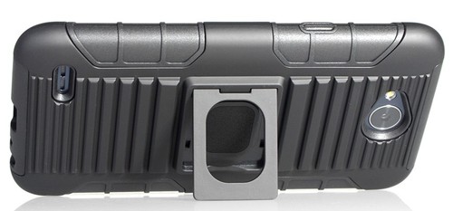Black Magnet Grip Case Belt Clip for LG X Power 2, X Charge, Fiesta 2, K10 Power - Picture 3 of 10