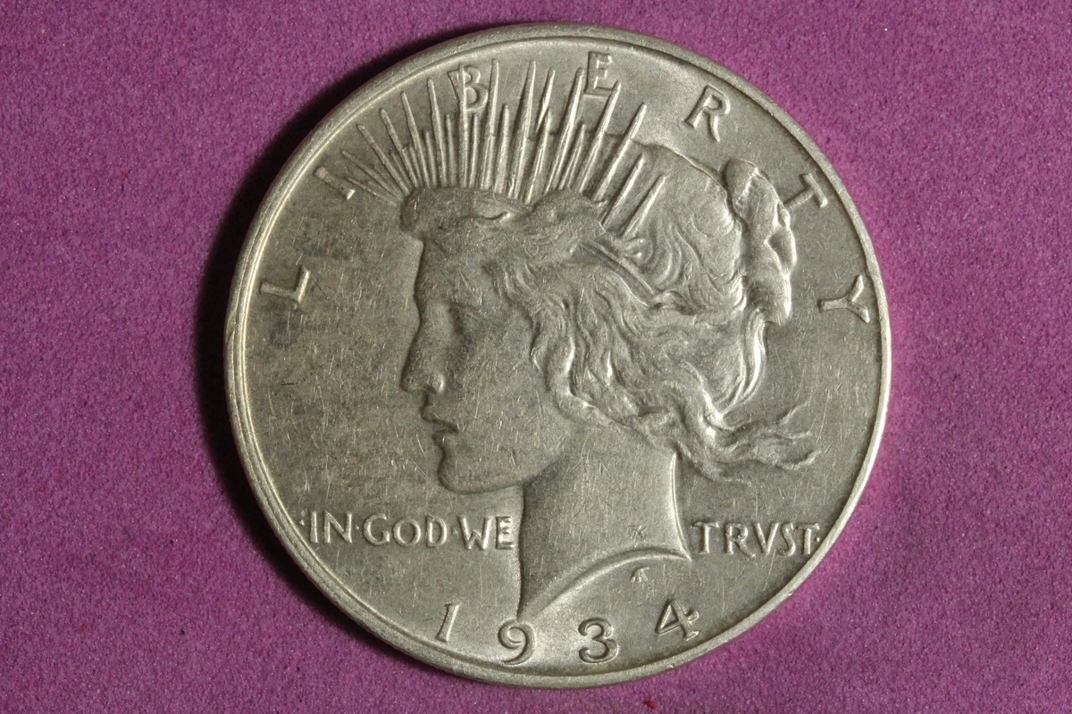 1934 Peace Dollars for sale | eBay