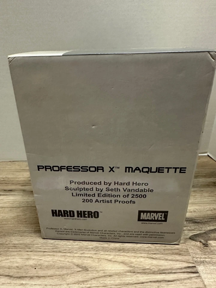 Hard Hero Marvel X-Men Professor X Maquette Limited Statue /2500 NEW - Image 2 of 3