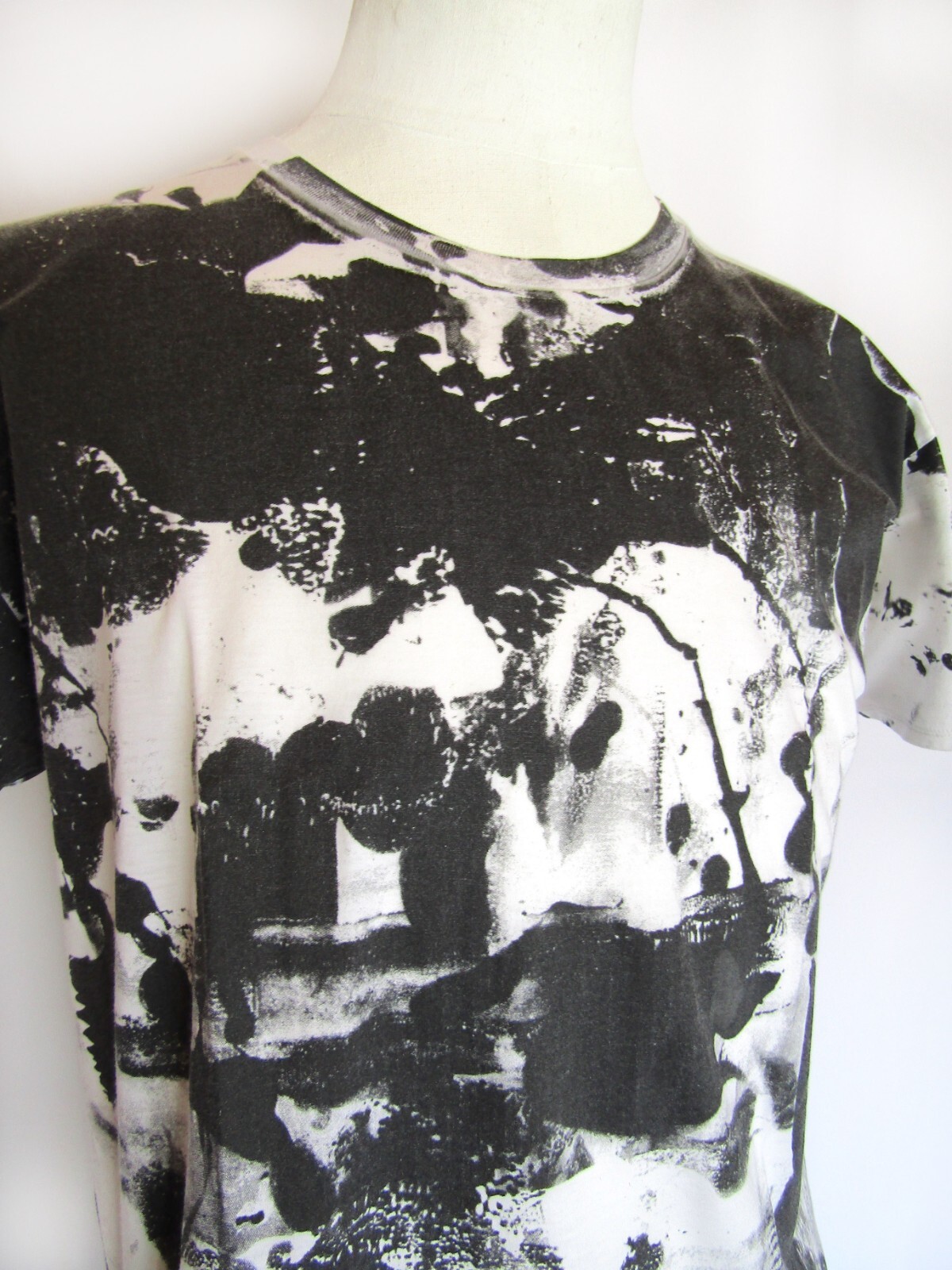 Maglietta 13SS SAINT LAURENT PARIS stampa a mano