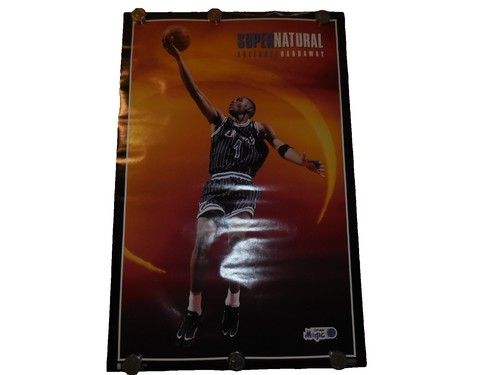 1997 Nabisco/Post Poster #2 Anfernee Penny Hardaway NBA Magic