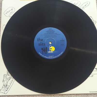 THE SLITS – CUT. Vinyl Record. 1979 UK ORIG LP. PUNK VIV