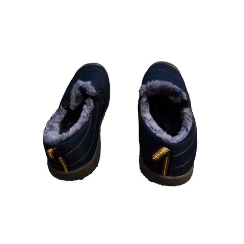 Scarpe da neve casual impermeabili uomo nuove | cotone blu taglia 7 | spedizione veloce - Foto 4 di 5