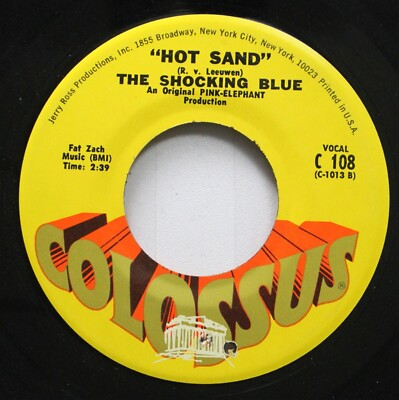 #ad Rock 45 The Shocking Blue Hot Sand Venus On Colossus $6.00