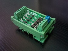 4 Channels PLC Power Amplifier Solenoid Valve Driver Board PNP Output