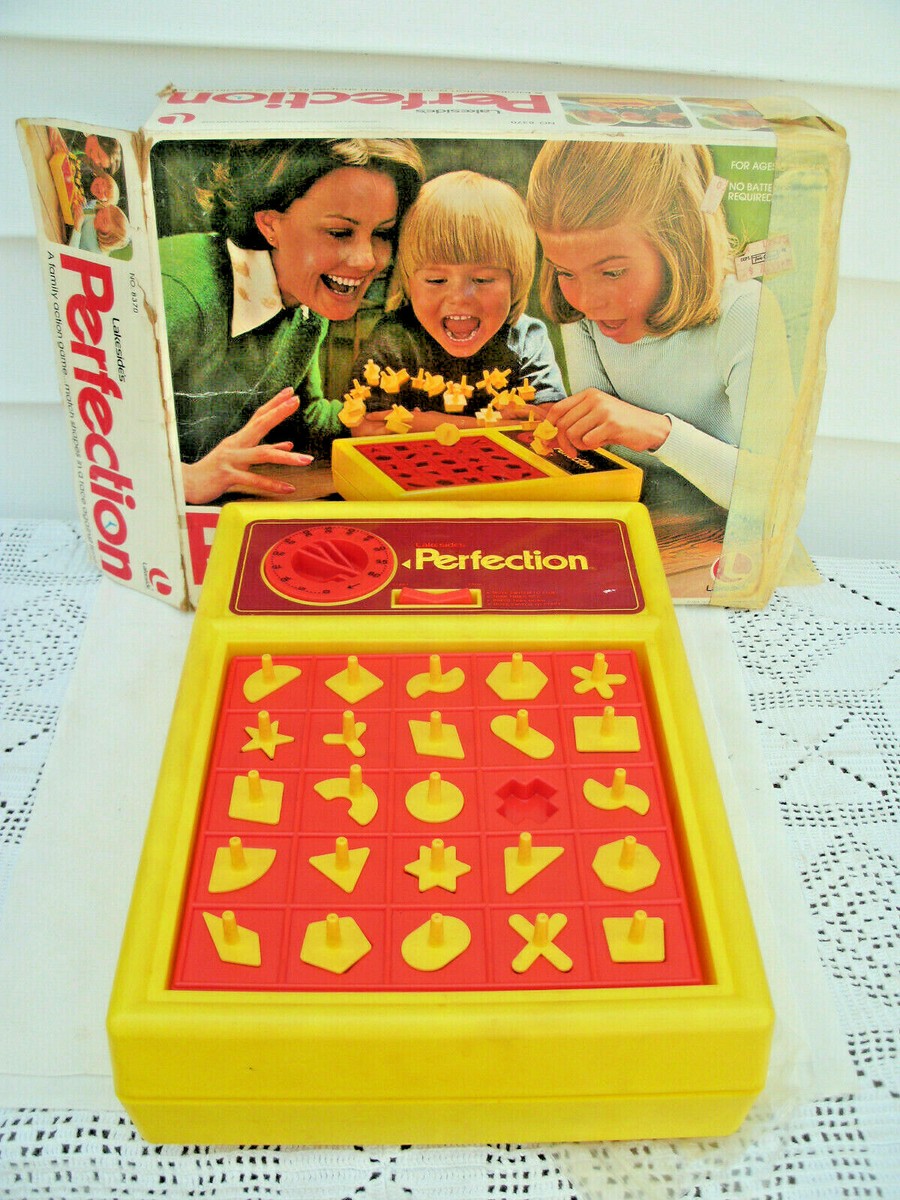 PERFECTION Action Game by Lakeside--1977--Original Box | eBay