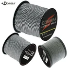 Dorisea Pro 100M-2000M Power PE Black White Spotty Braided Fishing Line