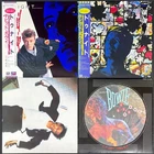 Lot of 4 David Bowie Let's Dance EYS-91069 Picture Disc etc. OBI JAPAN VINYL LPs