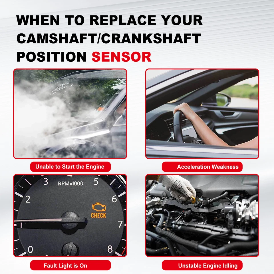 Sensor de posición de manivela para E550 GL350 GL450 GL550 CLS550 Mercedes-Benz EE. UU. Foto 3 de 4