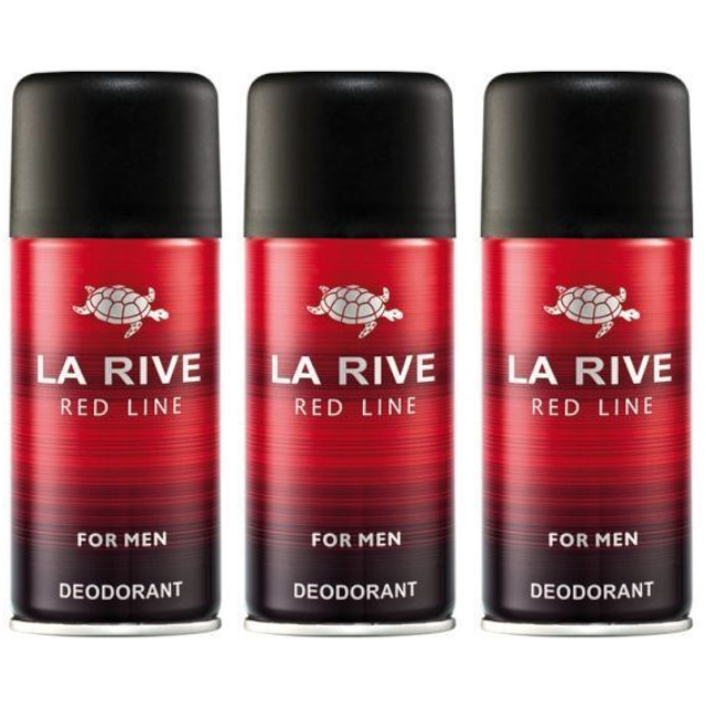 (1L/22,18€) Red Line For Men dezodorant spray 150ml La Rive