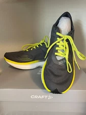 Craft Pro Endurance Distance Women’s Size 8 Grey and yellow Running Shoes