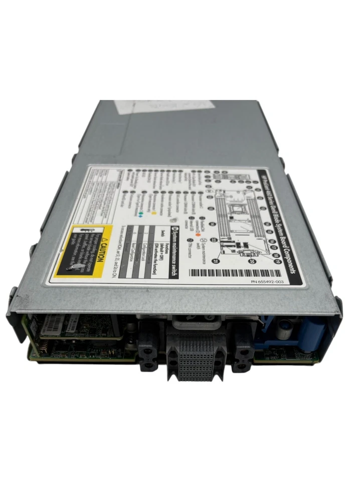 HP ProLiant BL460c Gen8 Server 2x2630L Xenon E5-2660 2.2GHz 128GB RAM - Image 3 of 3